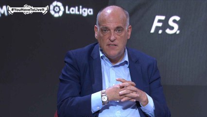 Los estadios no tendrán público "hasta que haya vacuna", según Javier Tebas