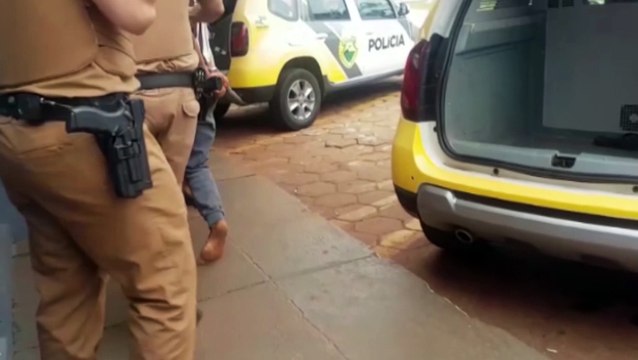 Homem é detido pela Polícia Militar acusado de agredir a companheira