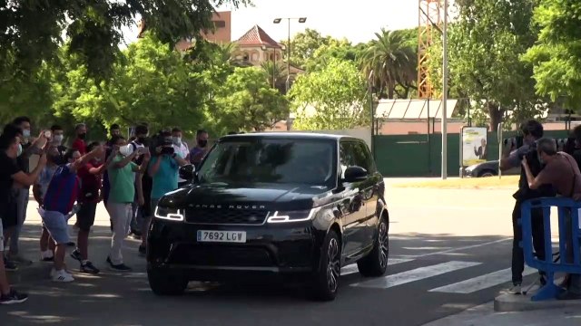 Messi volvió a los entrenamientos