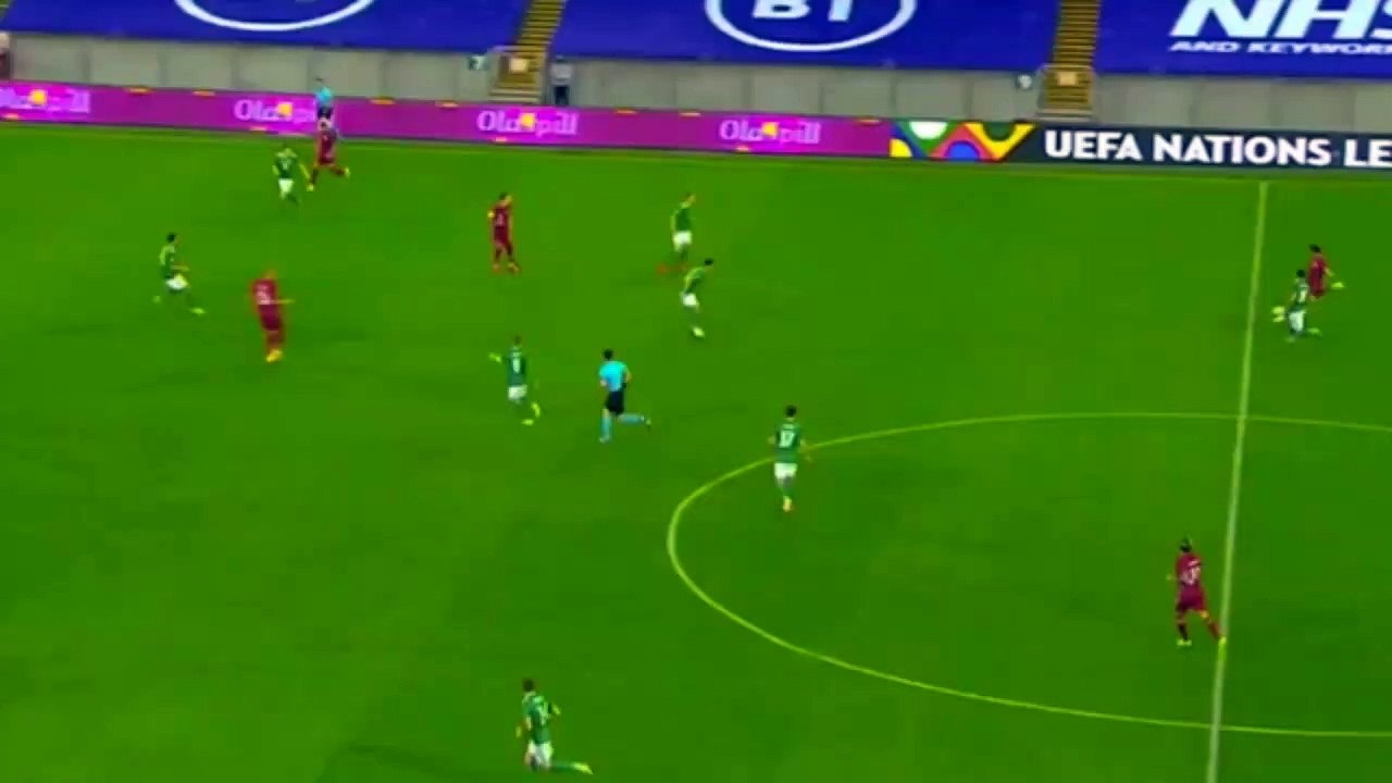 Erling Haaland vs Northern Ireland  1-5 Away 07 09 2020 Insane Goals Double