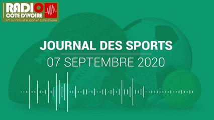 Journal des Sports du 7 septembre 2020 [Radio Côte d'Ivoire]