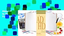 About For Books  The ADHD Book: Answers to Parents' Most Pressing Questions  Review