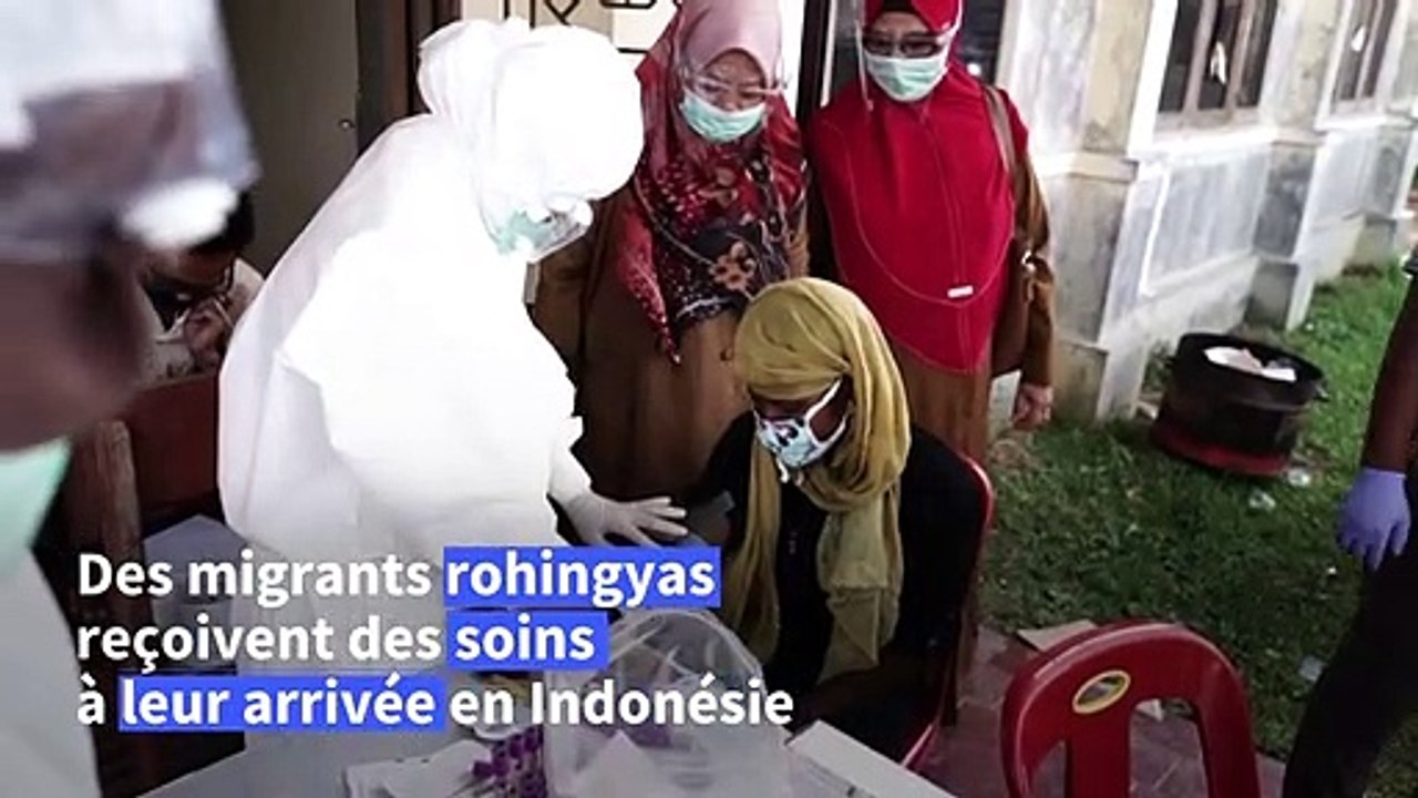 Indonésie: dépistage de centaines de réfugiés rohingyas à leur arrivée après plusieurs mois en mer