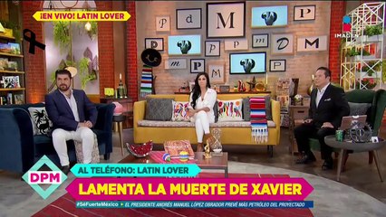 Latin Lover lameta el fallecimiento de Xavier Ortiz, exintegrante de Garibaldi