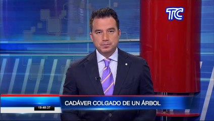 Encuentran un cadáver colgado en un árbol en la parroquia Tarifa, en el cantón Samborondón