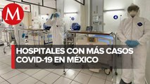 Nuevo León y CdMx, con la mayor ocupación hospitalaria por covid-19