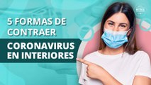 5 Recomendaciones para cuidarse del coronavirus en interiores | 5 Recommendations to take care of the coronavirus indoors