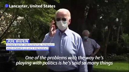 'If I could get a vaccine tomorrow, I'd do it': Biden