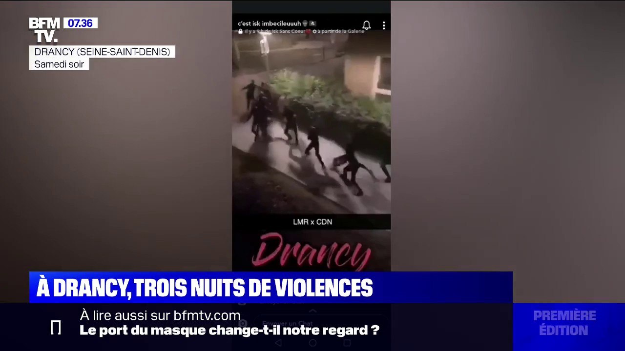 À Drancy, quarante personnes interpellées après trois nuits de violence