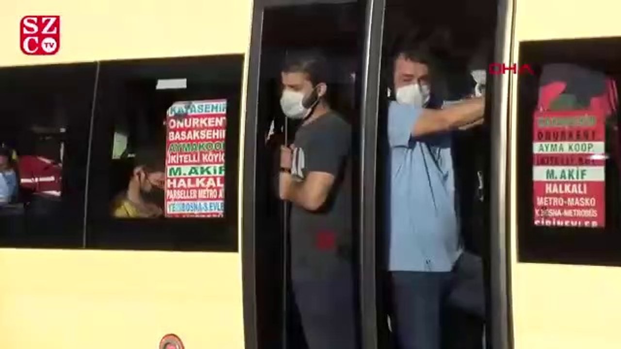 İstanbul'da toplu ulaşımda ayakta yolculuk