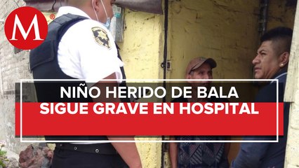Niño recibe bala perdida en la cabeza en Chimalhuacán, Edomex
