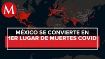 México, primer lugar mundial en tasa de letalidad por coronavirus