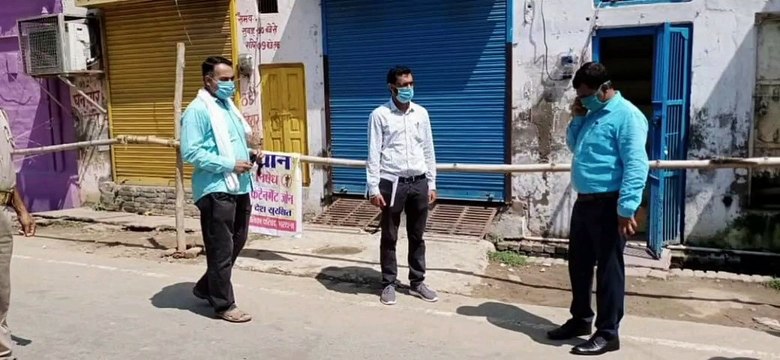 हॉटस्पॉट इलाके का जायजा लेने पहुंचे सिटी मजिस्ट्रेट