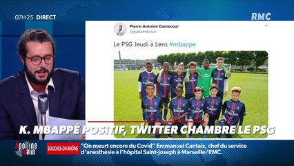 #Magnien, la chronique des réseaux sociaux : Kylian Mbappé positif, Twitter chambre le PSG - 08/09