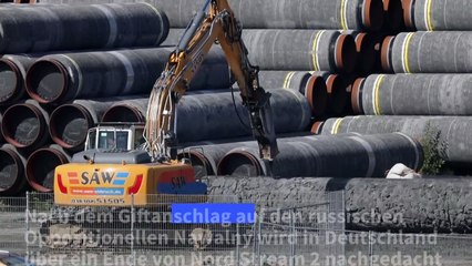 Trump: "Ich war als erster gegen Nord Stream 2"