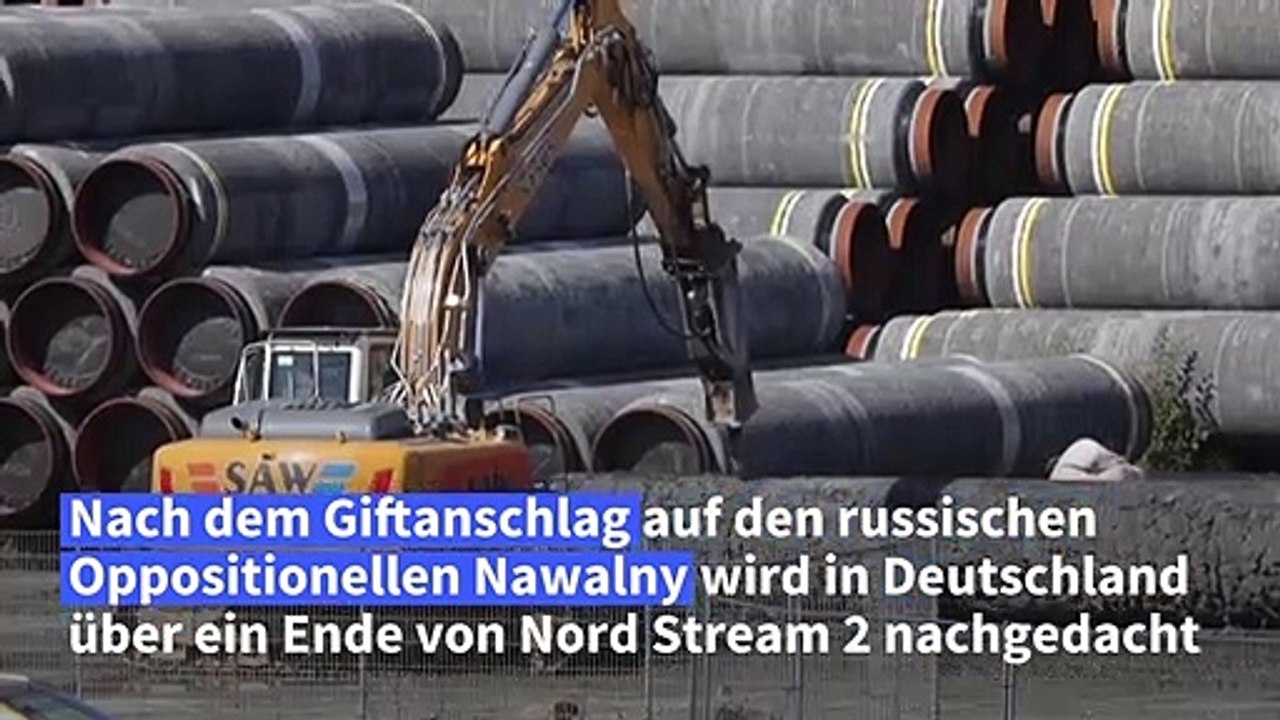 Trump: 'Ich war als erster gegen Nord Stream 2'