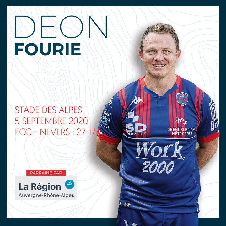 L'essai de Deon Fourie contre Nevers, saison 2020-2021