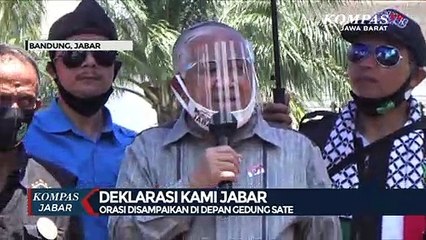Deklarasi KAMI Jabar Dihadiri Mantan Panglima TNI
