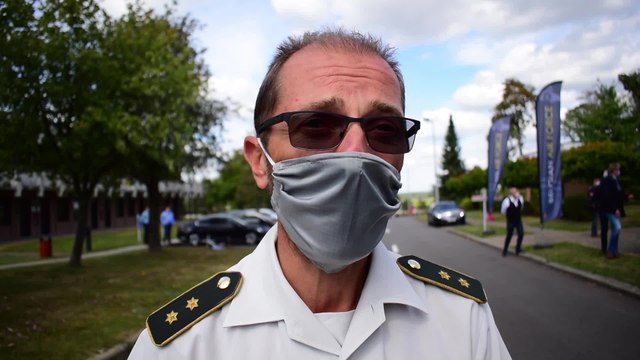 300 millions d'euros investis en vue de l'arrivée des F-35 et MQ-9B à Florennes et Kleine-Brogel (Frédéric Goetynck, chef de la Division CIS et Infrastructure)