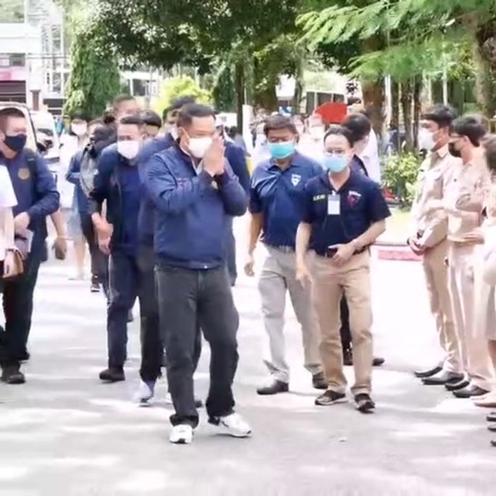 อนุทิน รับมอบแขวงทางหลวงระนองให้โรงพยาบาลระนอง