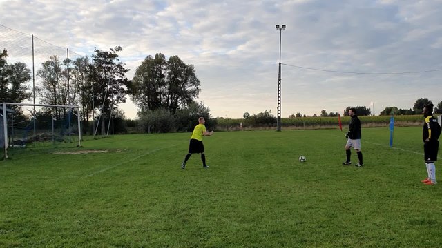 Entraînement des gardiens à la Jespo Comines