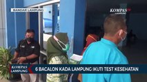 6 Pasangan Bakal Calon Kepala Daerah di Lampung Jalani Tes Kesehatan