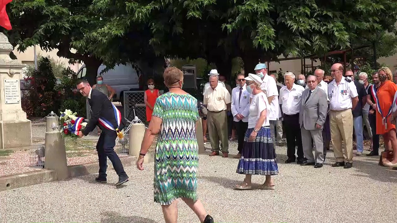 Bessan, Cérémonie du 26 juillet 2020