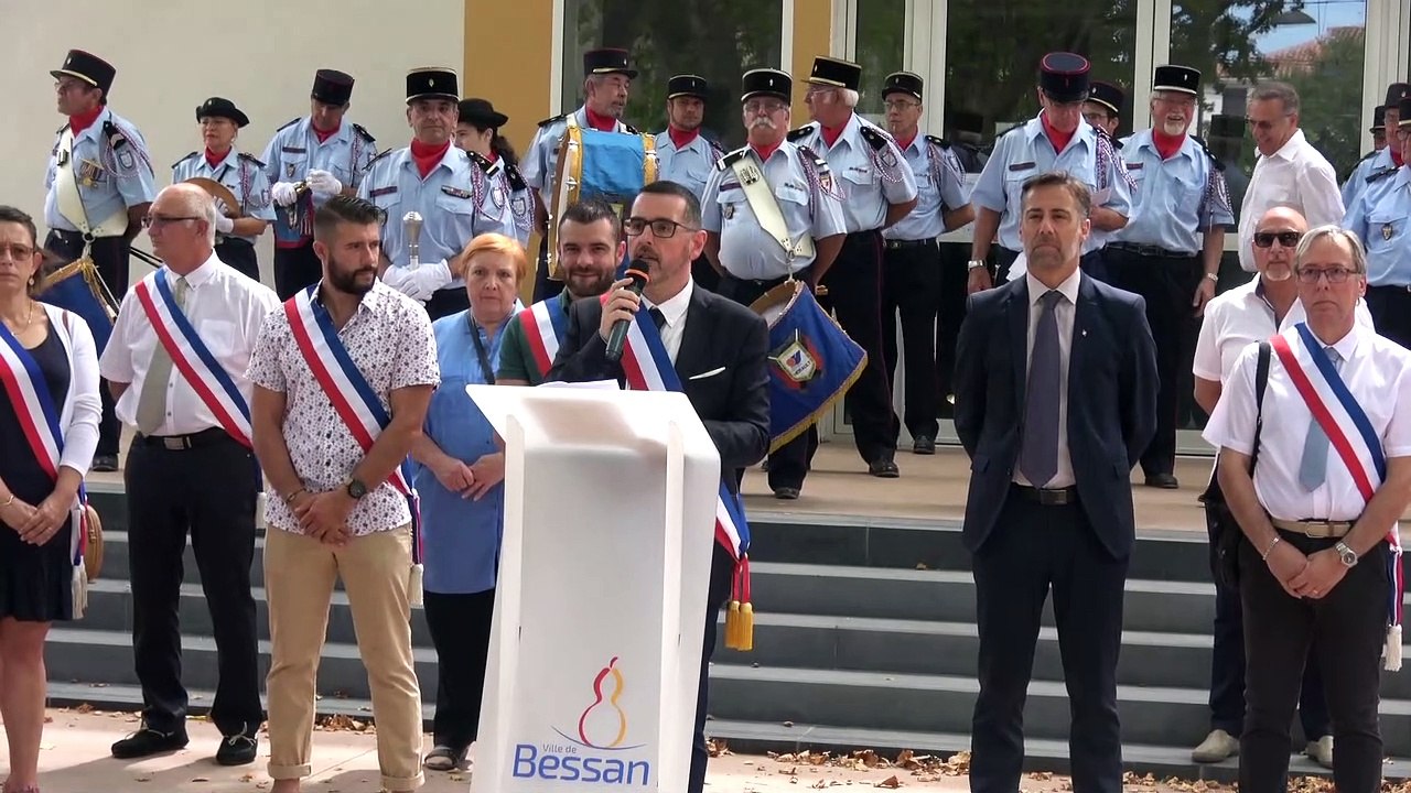 Bessan, Cérémonie du 14  juillet  2020