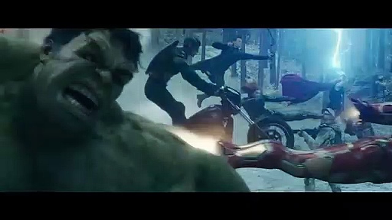 Avengers vs HYDRA - Opening Battle Scene // Avengers :  Age of Ultron (2015) Movie CLIP HD