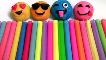 4 Play Doh Emojis Learn COLORS Toy Story Toys Baby Mickey Pop Up Clay Surprise Barbapapa ｡◕‿◕｡