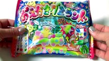 Learn COLORS Popin' Cookin' Animals Gummy Candy Rainbow グミランド Oekaki Gummi by Kracie グミキャンディーキット