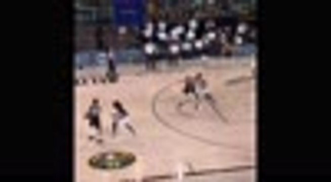 Kawhi's one finger block denies the Nuggets