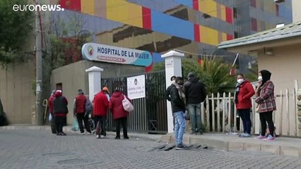 Hospital para embarazadas con Covid-19 en Bolivia