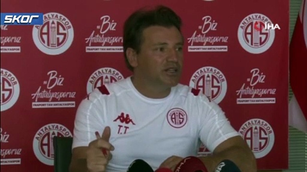 Antalyaspor'da Tamer Tuna hedefi belirledi: "Avrupa"