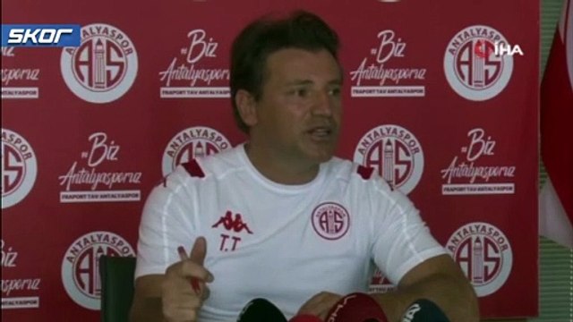 Antalyaspor'da Tamer Tuna hedefi belirledi: Avrupa