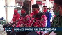 Bakal Calon Bupati dan Wakil Bupati Jember Tes Kesehatan di RSUD dr. Saiful Anwar Malang