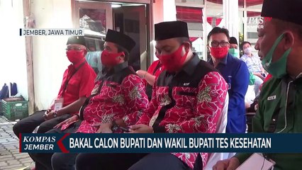 Download Video: Bakal Calon Bupati dan Wakil Bupati Jember Tes Kesehatan di RSUD dr. Saiful Anwar Malang