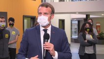 Emmanuel Macron sur le coronavirus: 