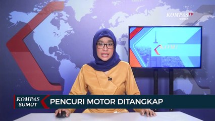 Pencuri Motor Viral Ditangkap oleh Polisi di Medan