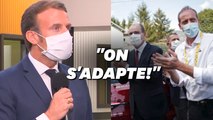 Emmanuel Macron confirme que Jean Castex est bien cas contact de Christian Prudhomme