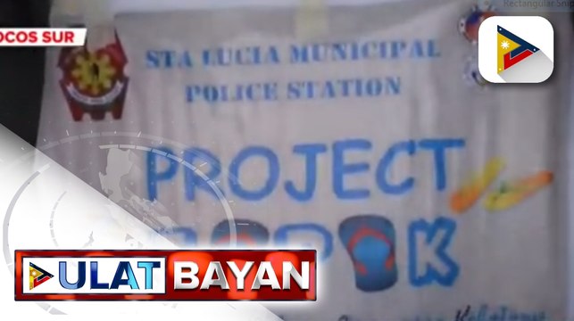 #UlatBayan | Project TAPAK ng Sta. Lucia Police sa Ilocos Sur, maagang pamasko para sa mga kabataan