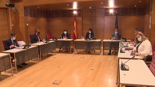 Reunión de la Junta de Portavoces del Senado