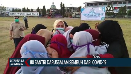 80 Santri Darussalam Banyuwangi Sembuh Dari Covid-19 Diwisuda