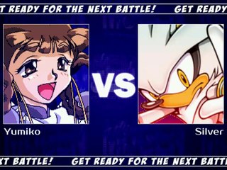 Yumiko Watanuki vs. Silver the Hedgehog