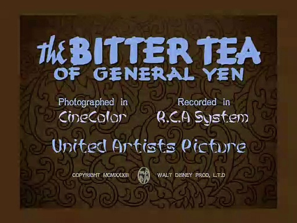 The Bitter Tea of General Yen (1933) - Opening/Closing [1998 DVD/VHS]