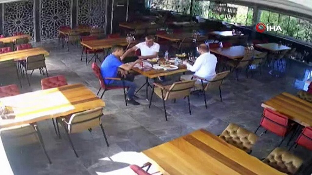 Bursa'daki şantaj operasyonu kamerada