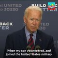 Joe Biden Reacts to Reports That Trump Called Fallen Troops 'Losers'