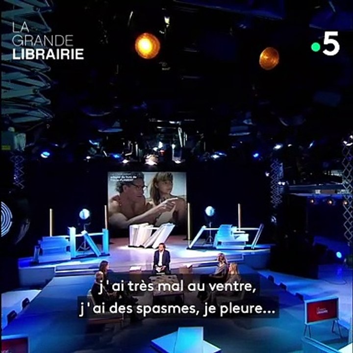 LA GRANDE LIBRAIRIE  :  Loulou Robert, Lola Lafon, Éric Laurrent et  Isabelle Carré