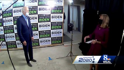 Joe Biden Specifically Condemns Antifa Violence in Local Interview