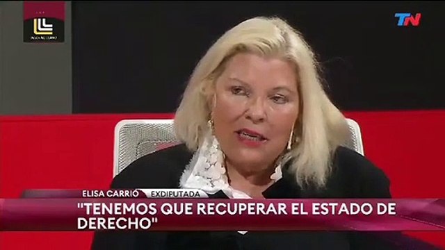 Elisa Carrió llamó soldado de Hitler a Anabel Fernández Sagasti